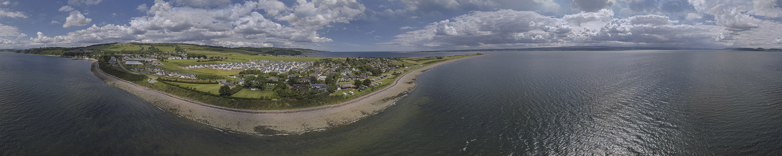 aerial photography, Cromarty Firth, Cromarty Bridge, Black Isle, Ben Wyvis
